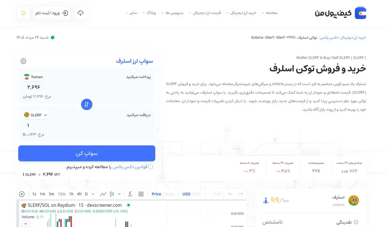 خرید از صرافی کیف پول من | صرافی کیف پول من