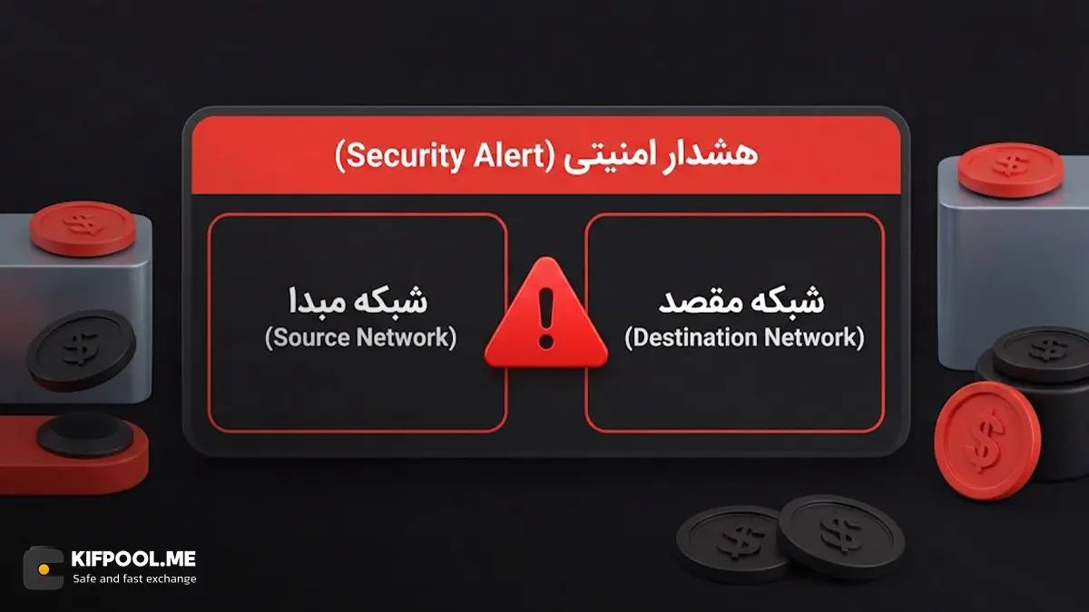 هشدار امنیتی | صرافی کیف پول من