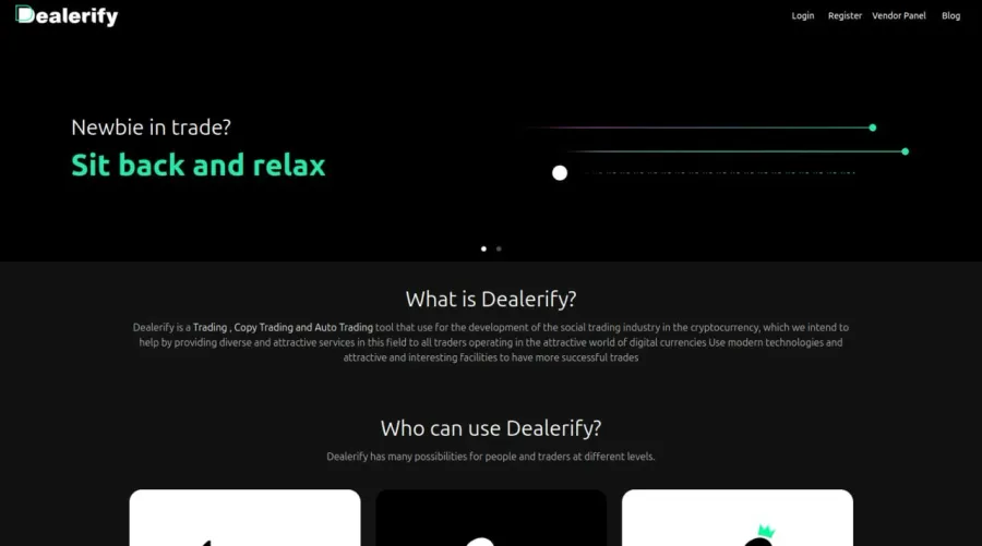 وبسایت دیلریفای (Dealerify) | خرید بیت کوین | صرافی کیف پول من