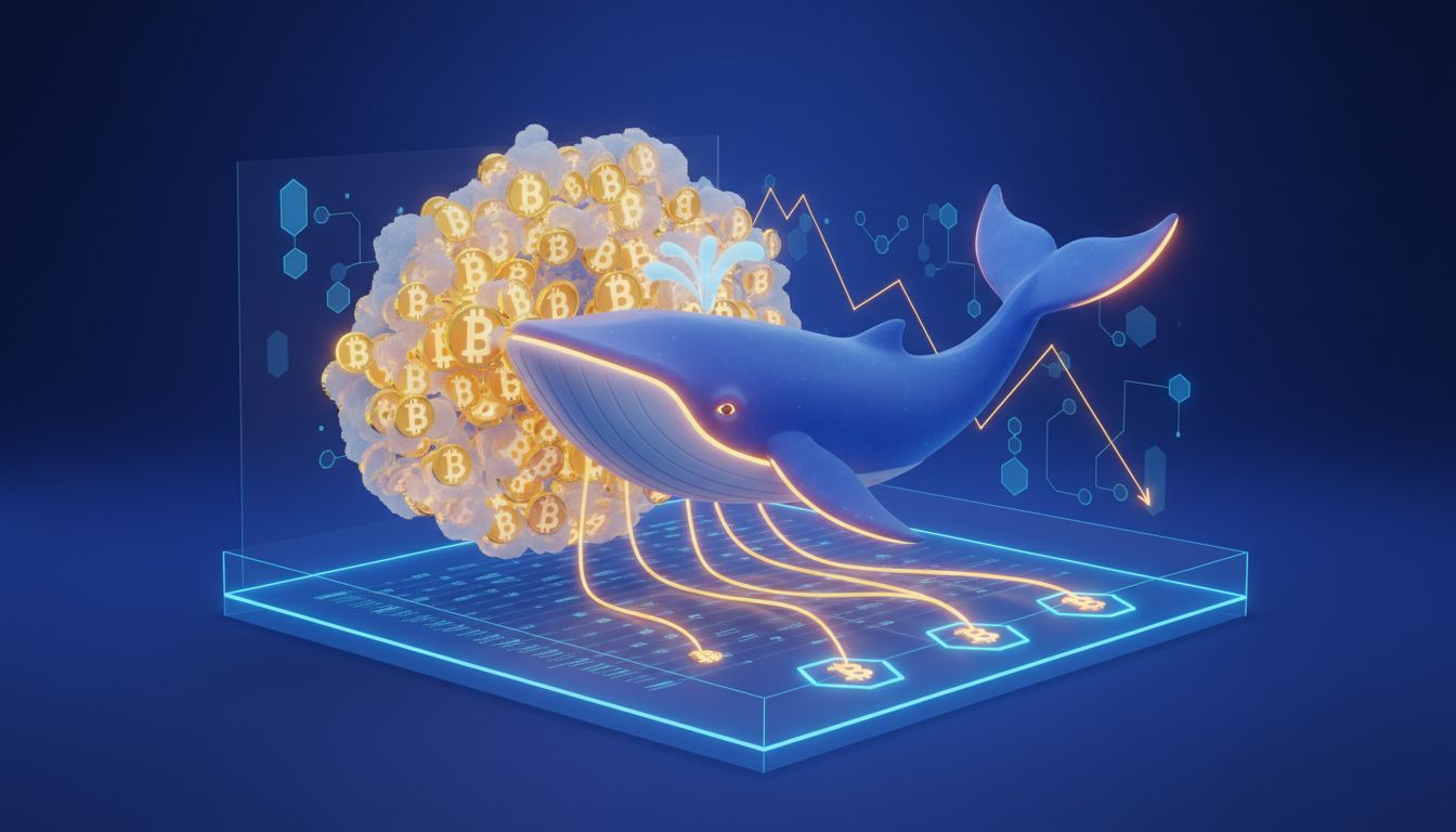 جابجایی ۳۷۸ میلیون دلاری بیتکوین توسط یک نهنگ پس از ۶ سال و افزایش فشار فروش