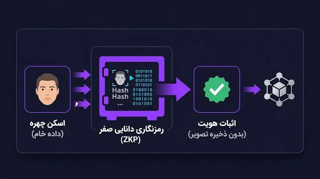 حفظ حریم خصوصی کاربران: نقش گواهی اثبات دانایی صفر (Zero-Knowledge Proof) در امنیت داده‌های چهره | کیف پول من