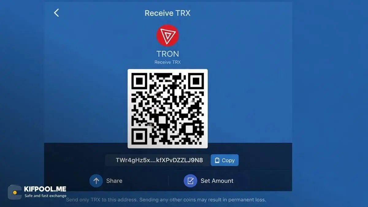 آماده سازی، نصب کیف پول و انتقال ترون | صرافی کیف پول من