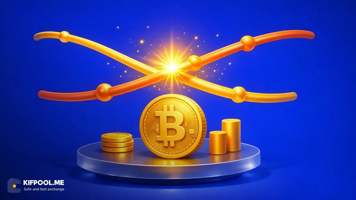 تقاطع طلایی (Golden Cross) بیت کوین چیست؟ راهنمای پیدا کردن بهترین زمان ورود به بازار
