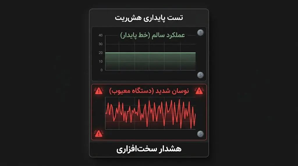 تست ماینر زیر بار پردازشی و بررسی پایداری هش ریت | صرافی کیف پول من