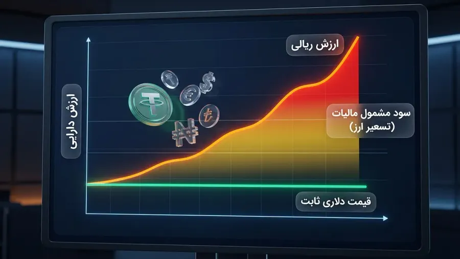 مبنای ریالی محاسبه سود و زیان در معاملات کریپتویی چگونه تعیین میشود؟ | صرافی کیف پول من