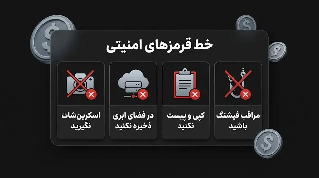 امنیت و حریم خصوصی در کیف پول&zwnj;های HD | صرافی کیف پول من