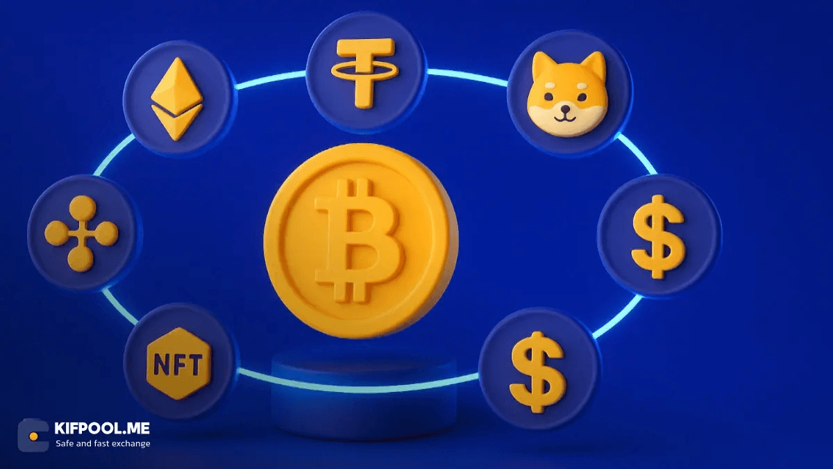 انواع ارز دیجیتال: از استیبل‌کوین و میم‌کوین تا NFT (+جدول کامل)