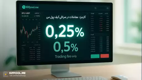 معرفی کارمزدها در خرید و فروش ارزهای دیجیتال صرافی کیف پول من