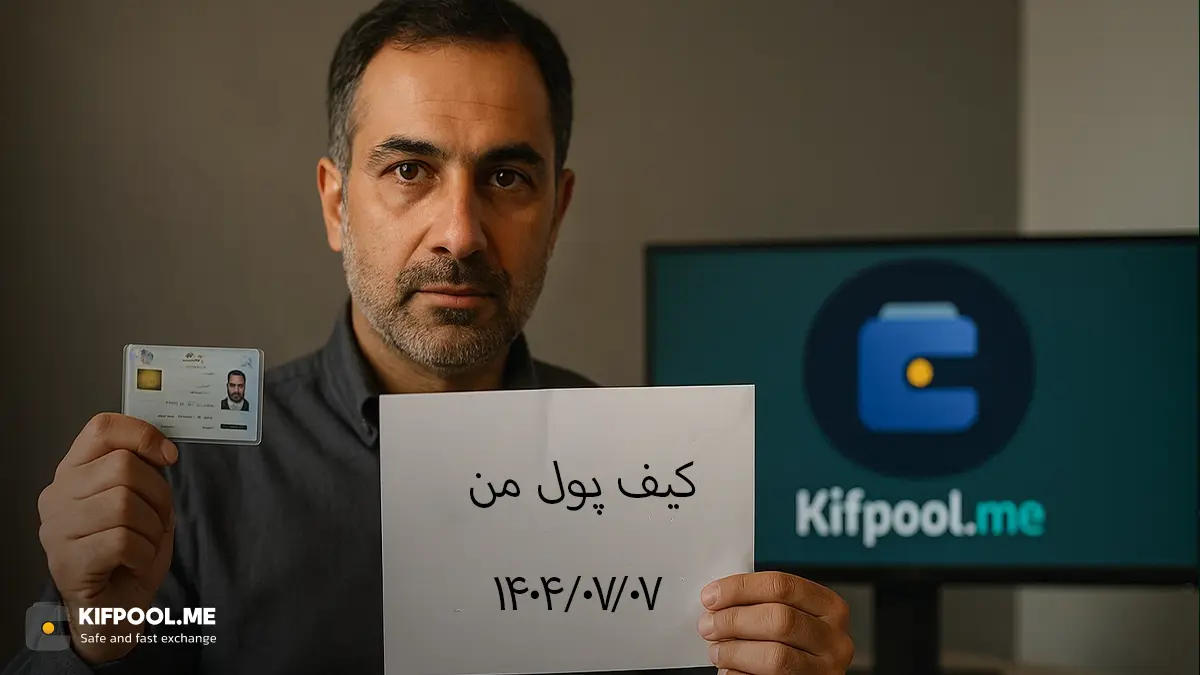 ثبت نام و احراز هویت در کیف پول من فقط در 5 دقیقه!
