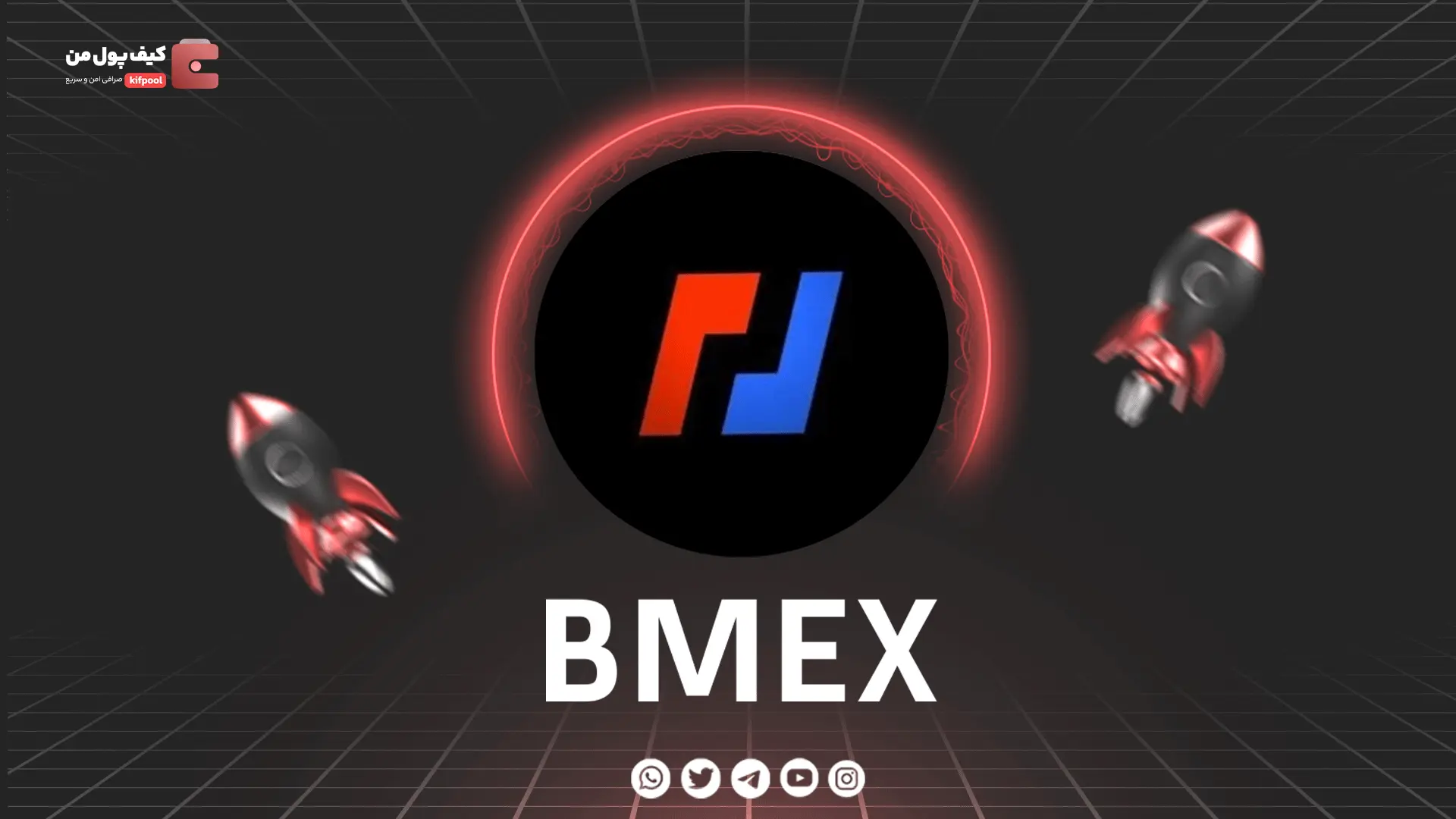 خرید و فروش ارز دیجیتال BMEX | همراه با نمودار حرفه ای | کیف پول من