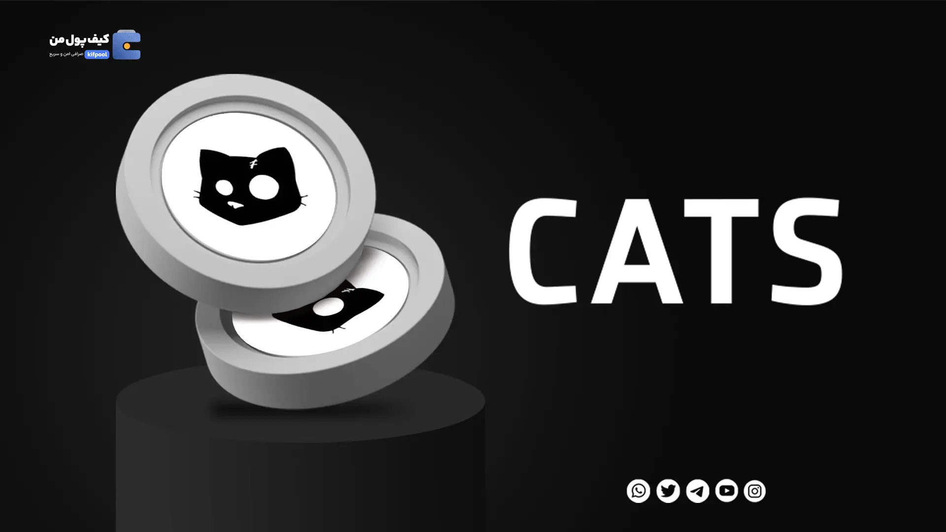 خرید ارز دیجیتال CATS با کمترین کارمزد | واریز انی به کیف پول