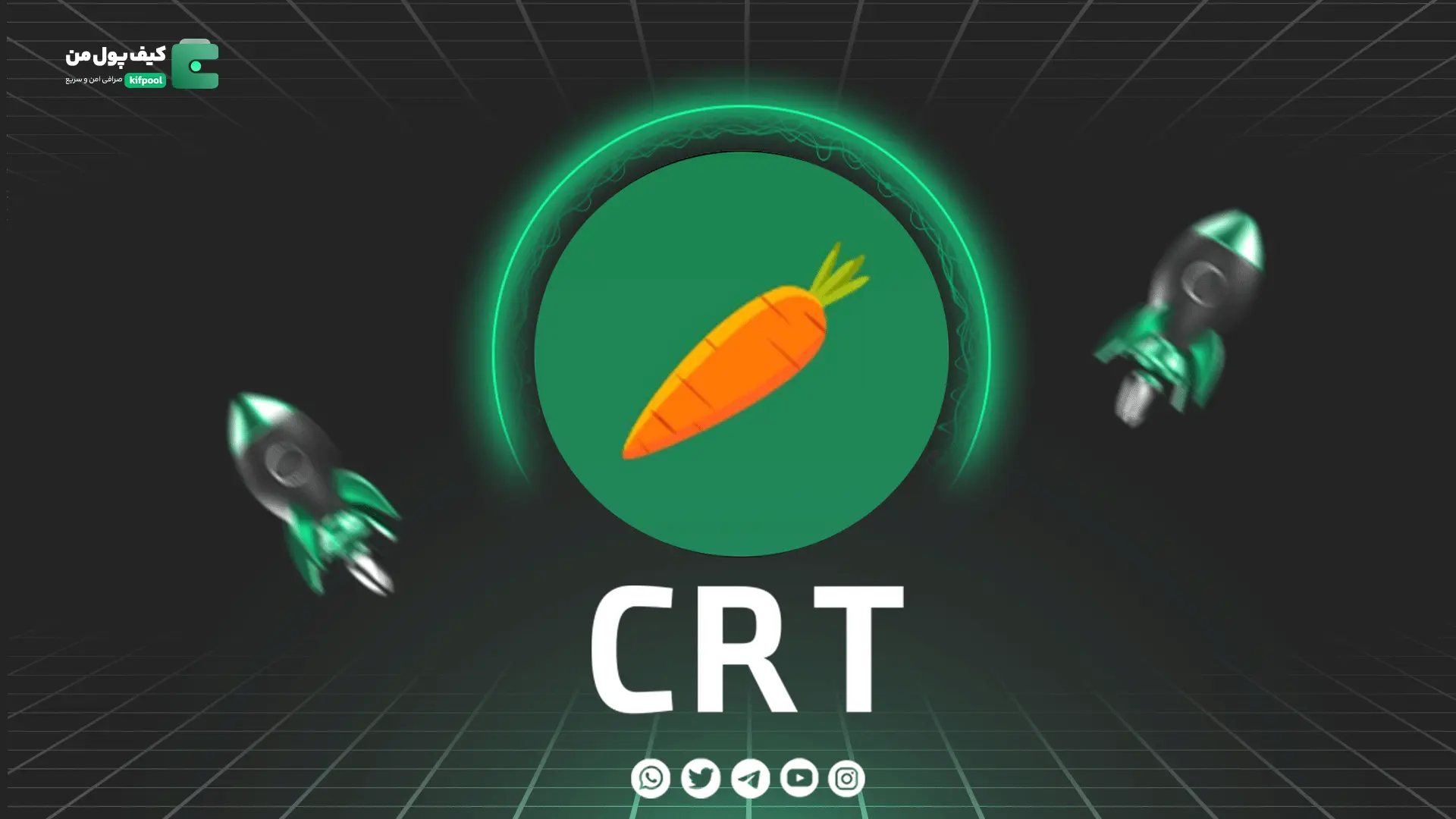 خرید و فروش ارز دیجیتال Carrot | همراه با نمودار حرفه ای | کیف پول من