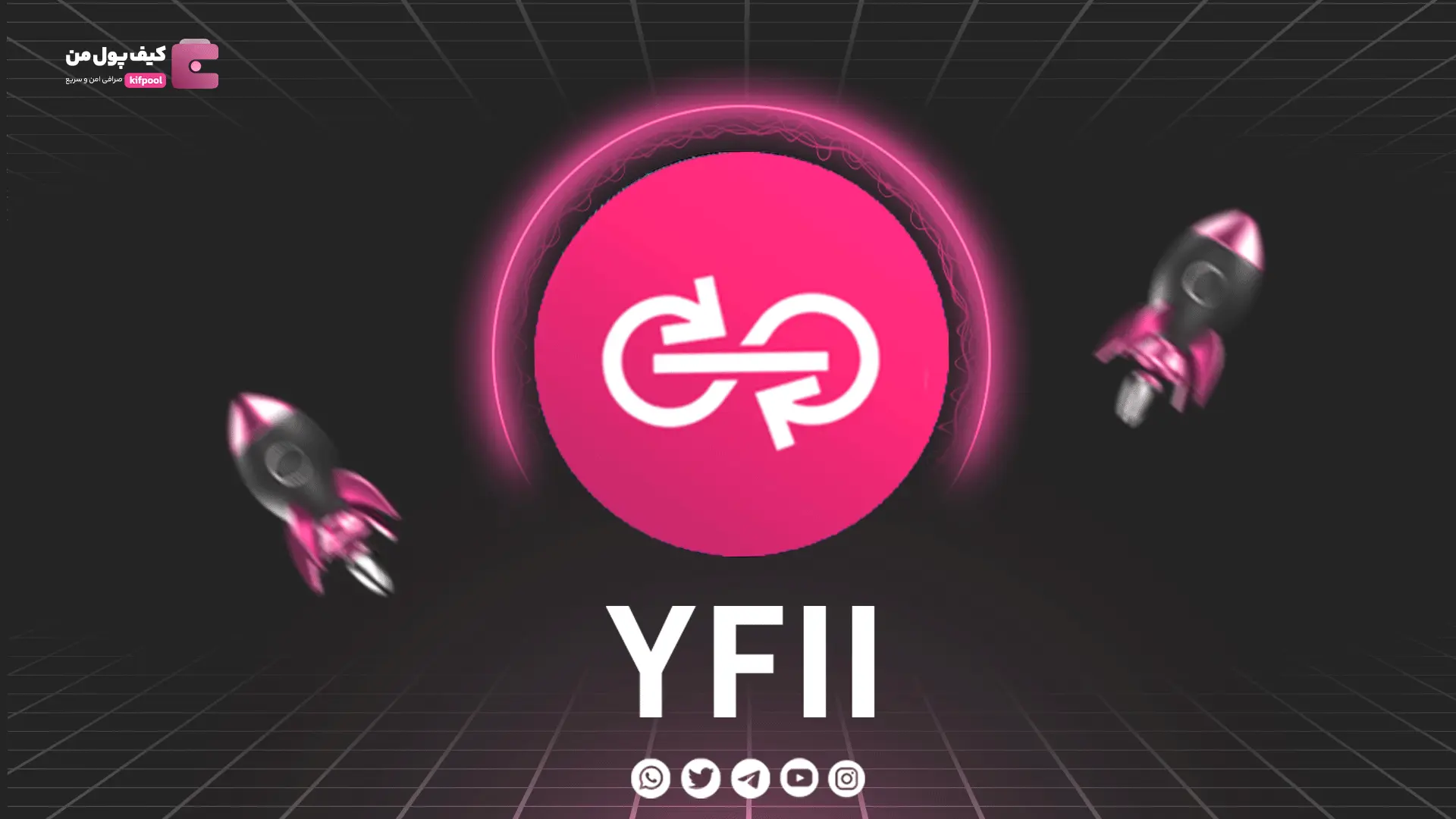 خرید و فروش ارز دیجیتال YFII | همراه با نمودار حرفه ای | کیف پول من