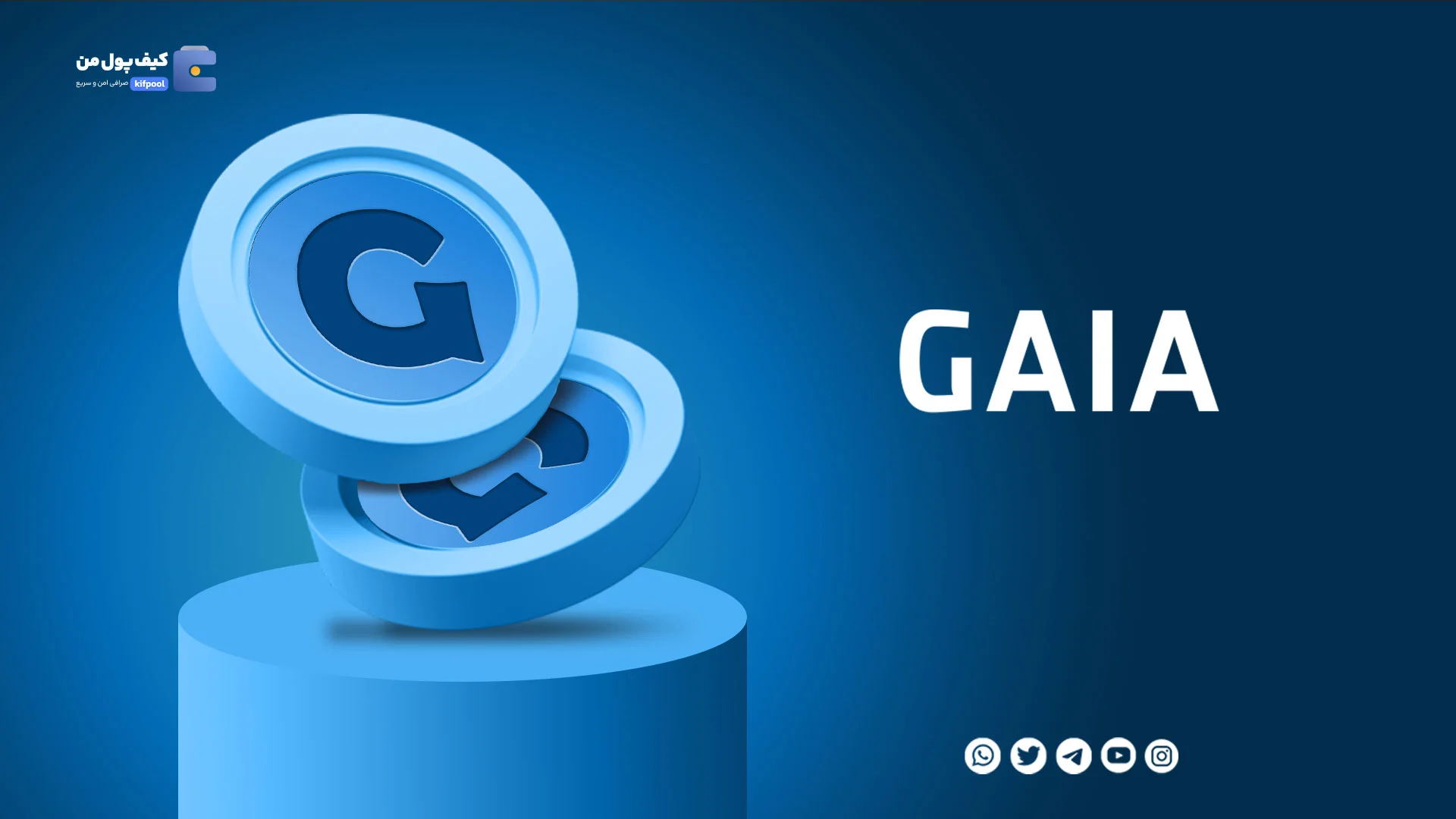 خرید و فروش ارز دیجیتال گایا اوری ورلد GAIA با کمترین کارمزد در صرافی کیف پول من