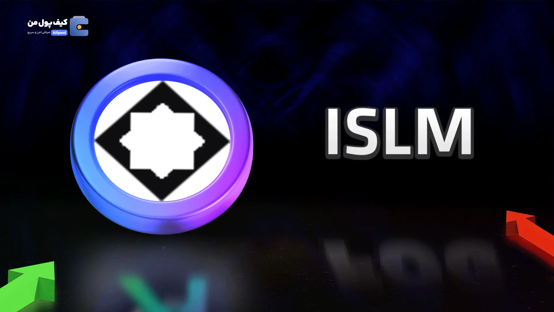 خرید ریالی و تومانی ارز دیجیتال ISLMاز صرافی کیف پول من