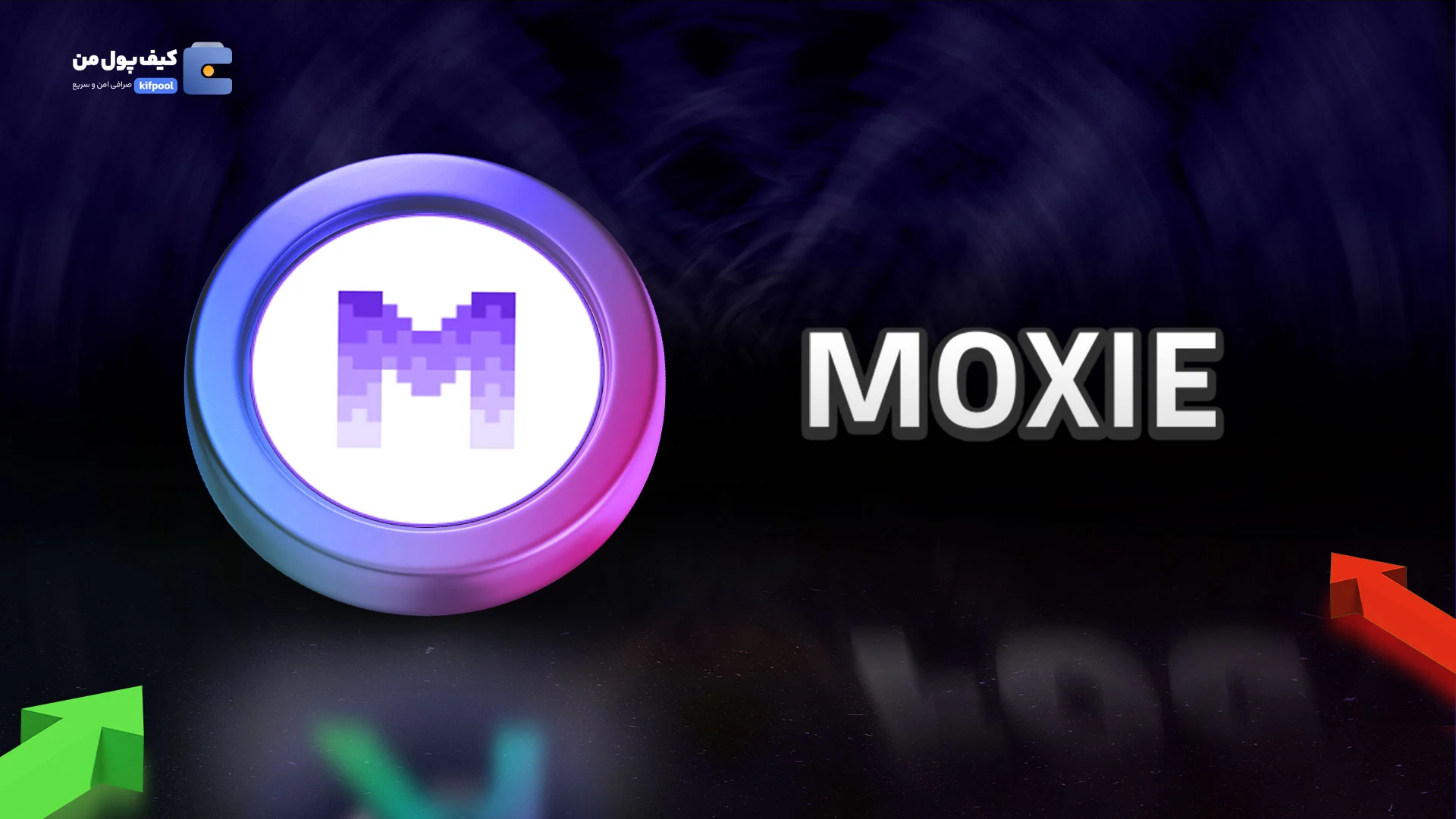 نمودار لحظه ای ارز دیجیتال ماکسی MOXIE در صرافی کیف پول من