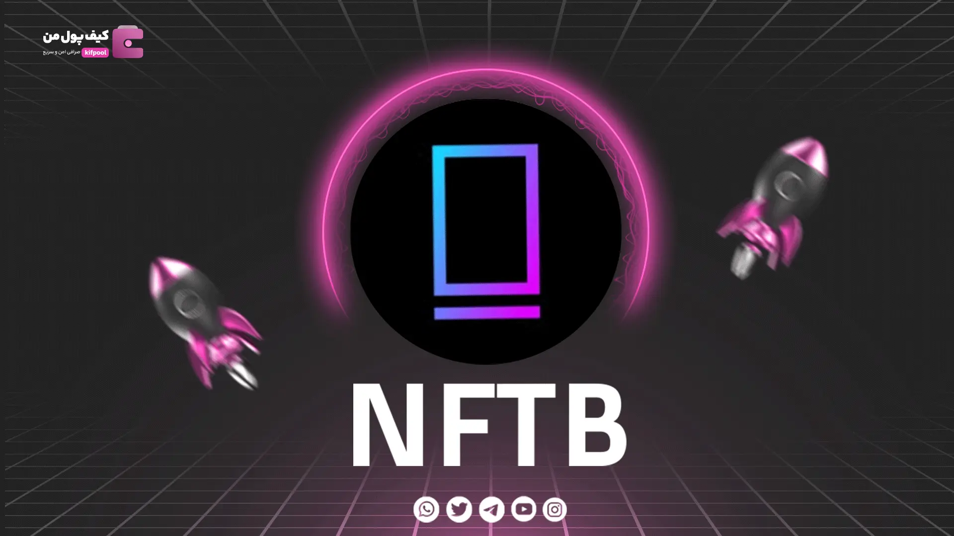 خرید و فروش ارز دیجیتال NFTB | همراه با نمودار حرفه ای | کیف پول من