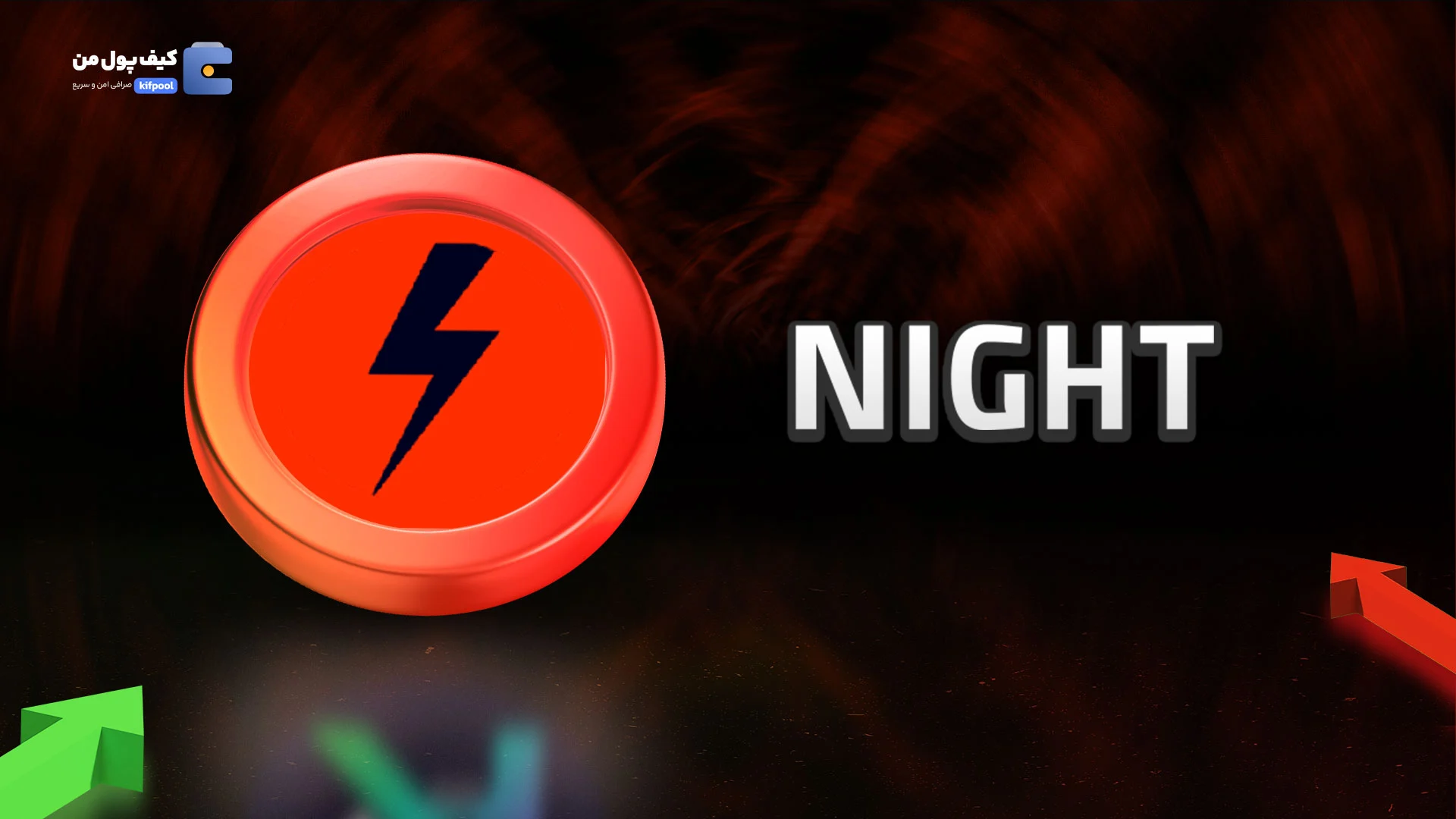 خرید و فروش ارز دیجیتال میدنایت NIGHT با کمترین کارمزد در صرافی کیف پول من