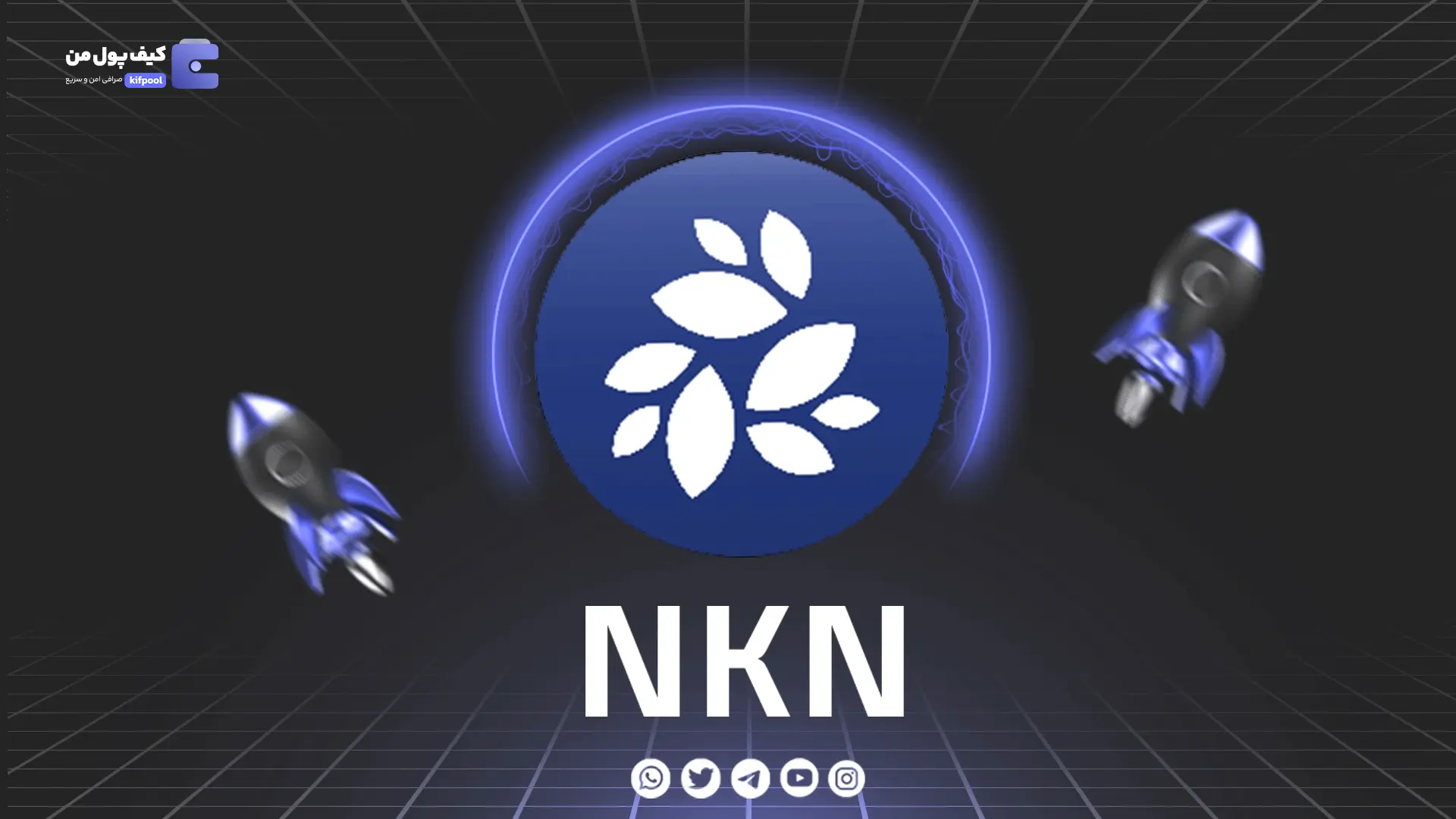 خرید و فروش ارز دیجیتال NKN | همراه با نمودار حرفه ای | کیف پول من