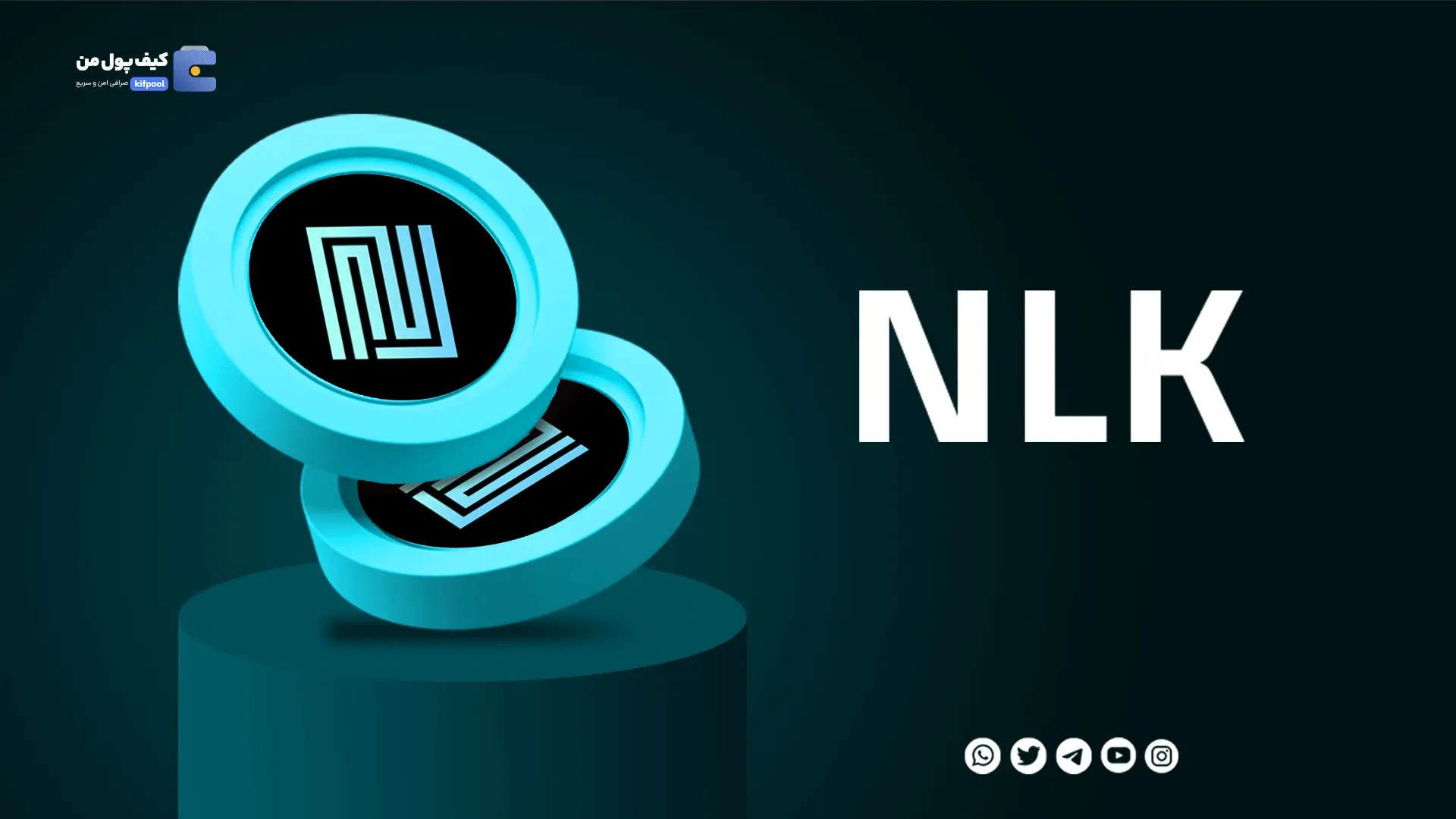 خرید و فروش ارز دیجیتال NLK | همراه با نمودار حرفه ای | کیف پول من