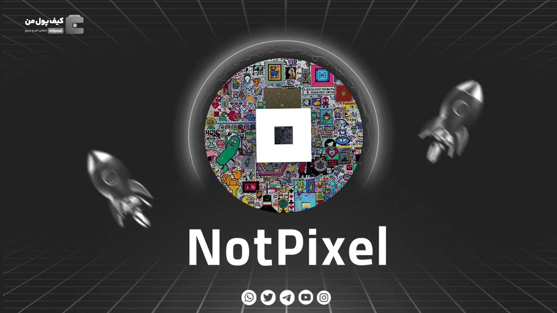 خرید و فروش ارز دیجیتال notpixel | همراه با نمودار حرفه ای | کیف پول من