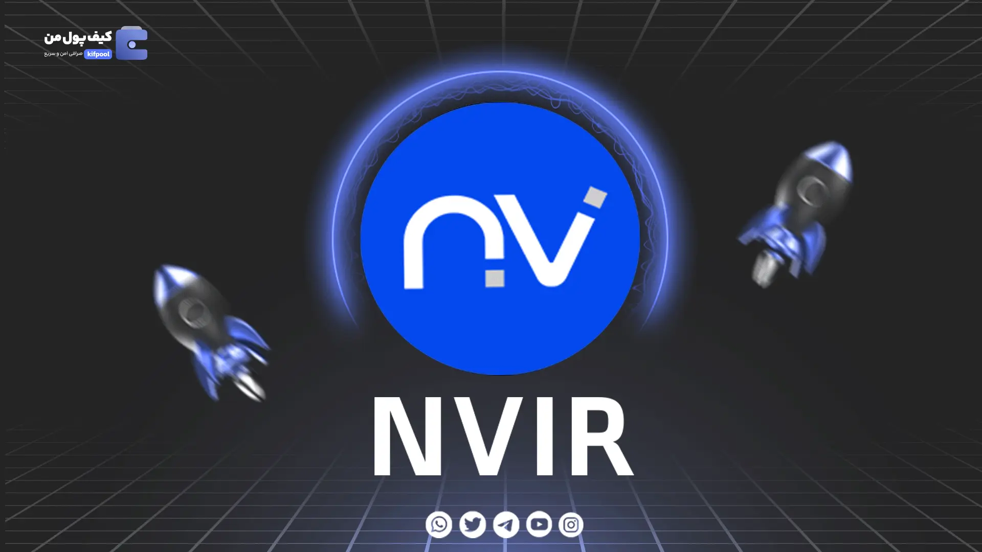 خرید و فروش ارز دیجیتال NVIR | همراه با نمودار حرفه ای | کیف پول من