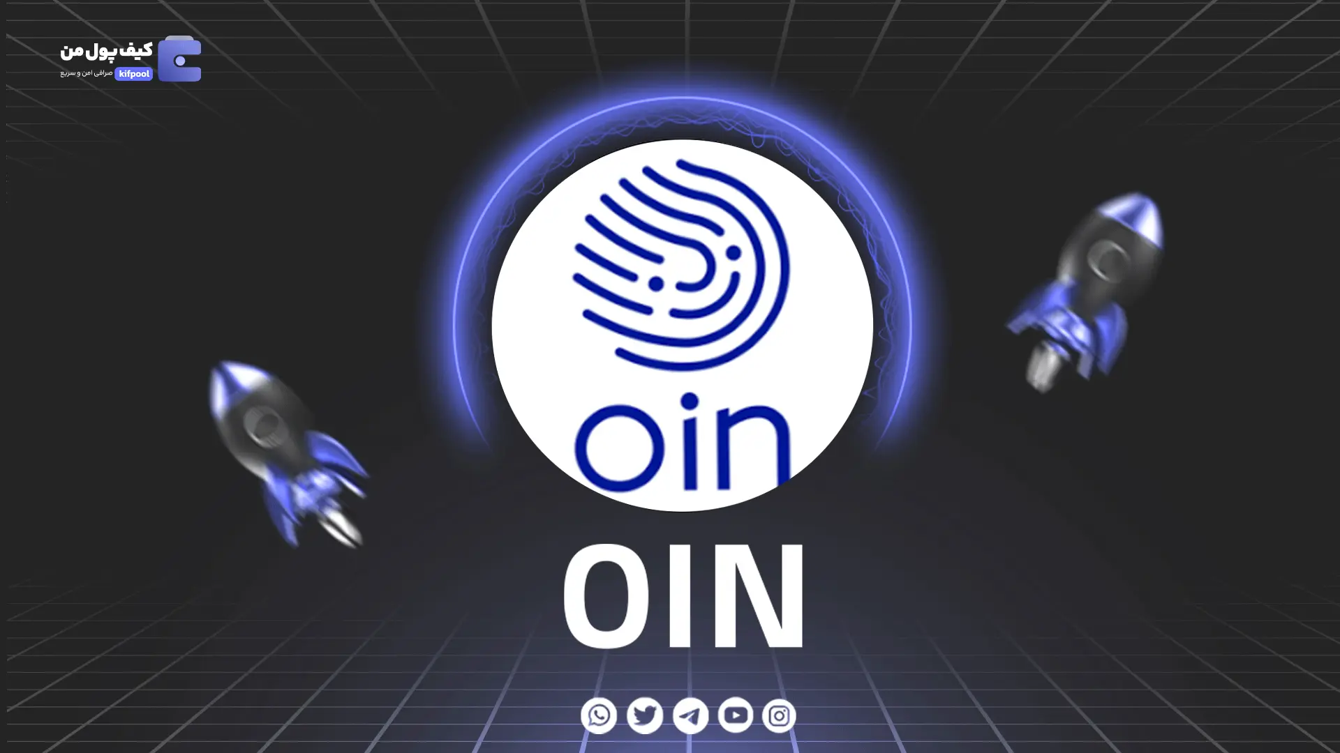 خرید و فروش ارز دیجیتال OIN | همراه با نمودار حرفه ای | کیف پول من