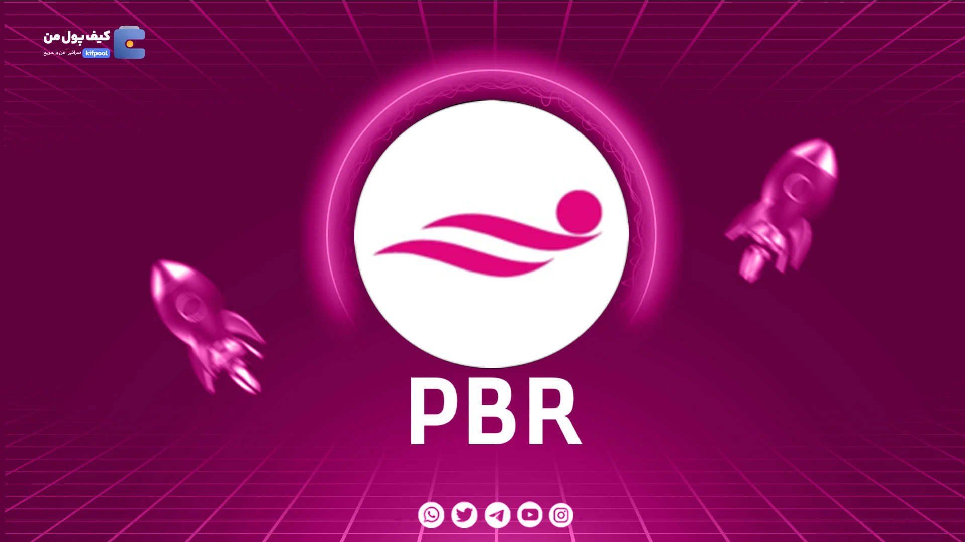 نمودار لحظه ای ارز دیجیتال پولکا بریج PBR در صرافی کیف پول من