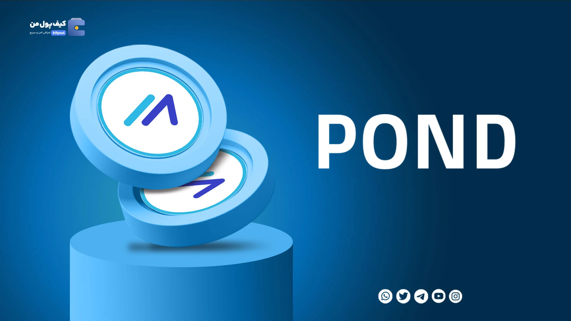 خرید و فروش ارز دیجیتال مارلین POND با کمترین کارمزد در صرافی کیف پول من