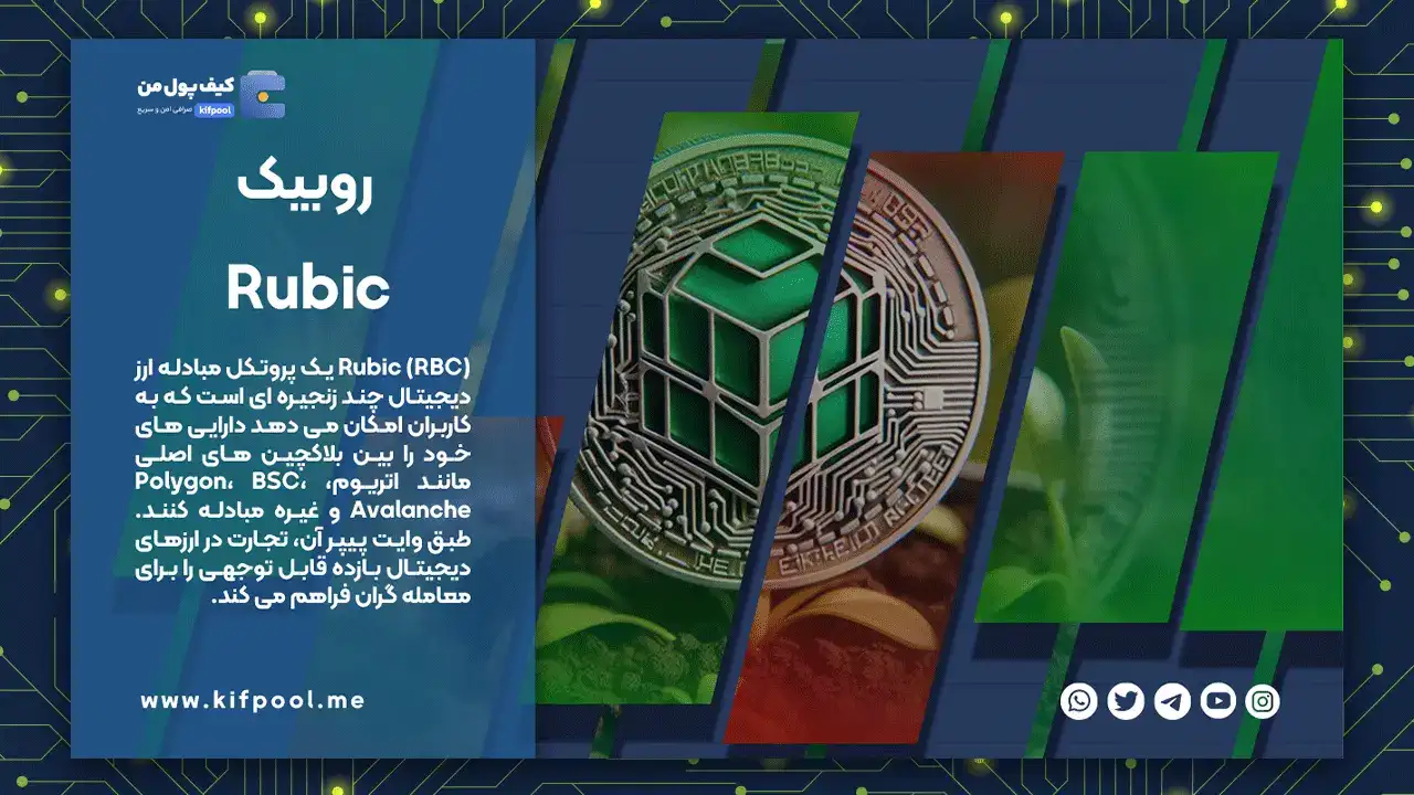خرید ارز دیجیتال Rubic RBC با کمترین کارمزد از صرافی کیف پول من 