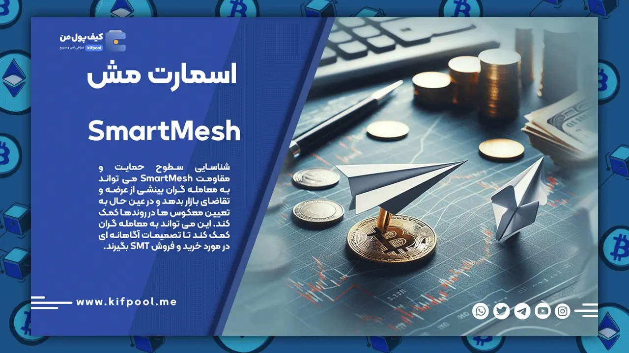 خرید و فروش ارز دیجیتال SmartMesh SMT با بهترین قیمت و پرداخت سریع تومانی و ریالی