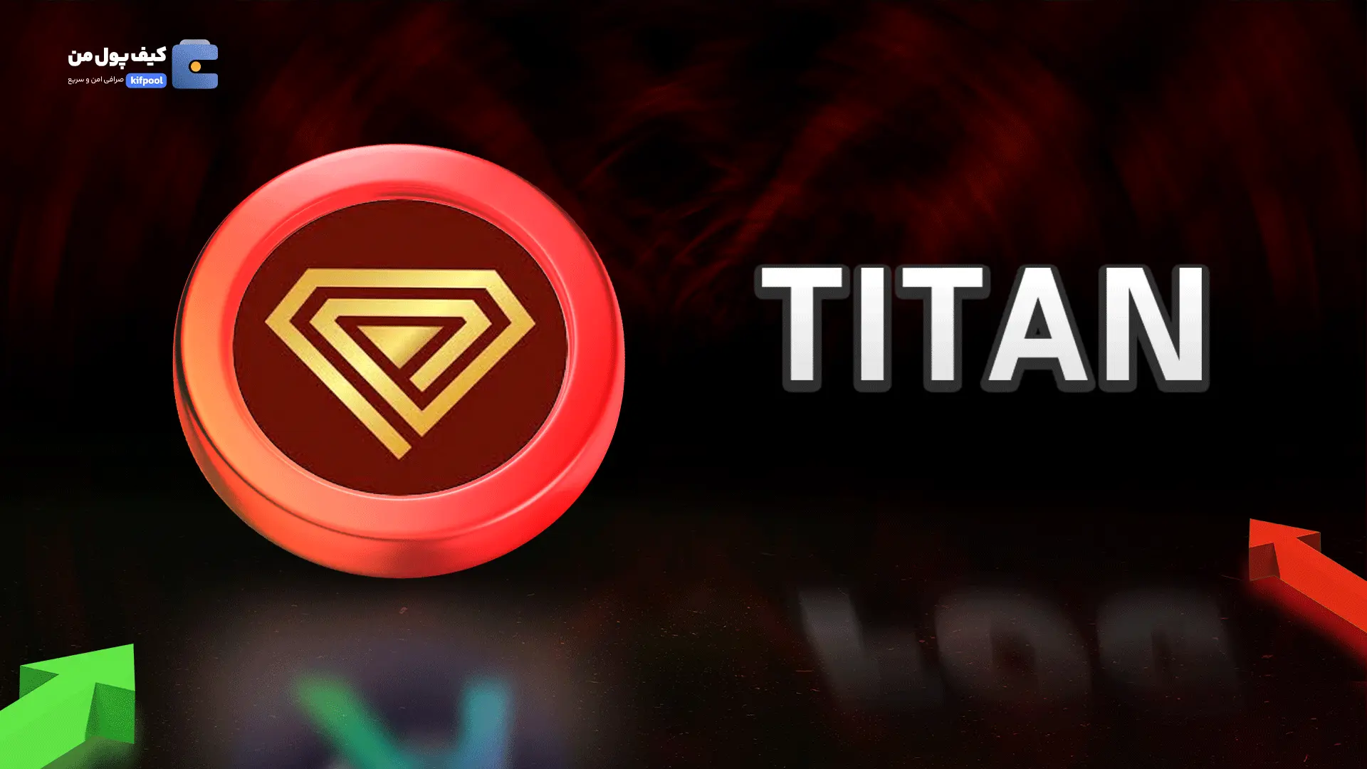 خرید ریالی و تومانی ارز دیجیتال TITANاز صرافی کیف پول من