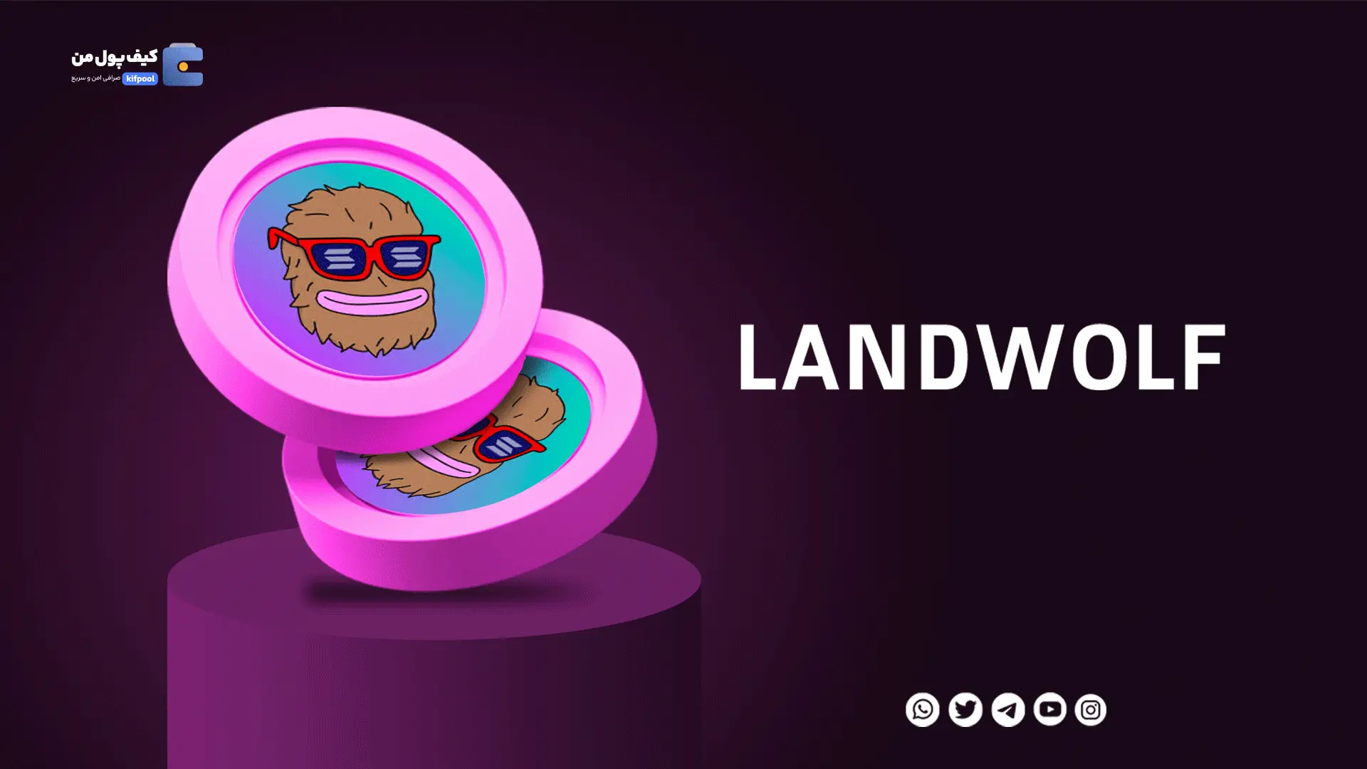 خرید ارز دیجیتال LANDWOLF با کمترین کارمزد | واریز انی به کیف پول