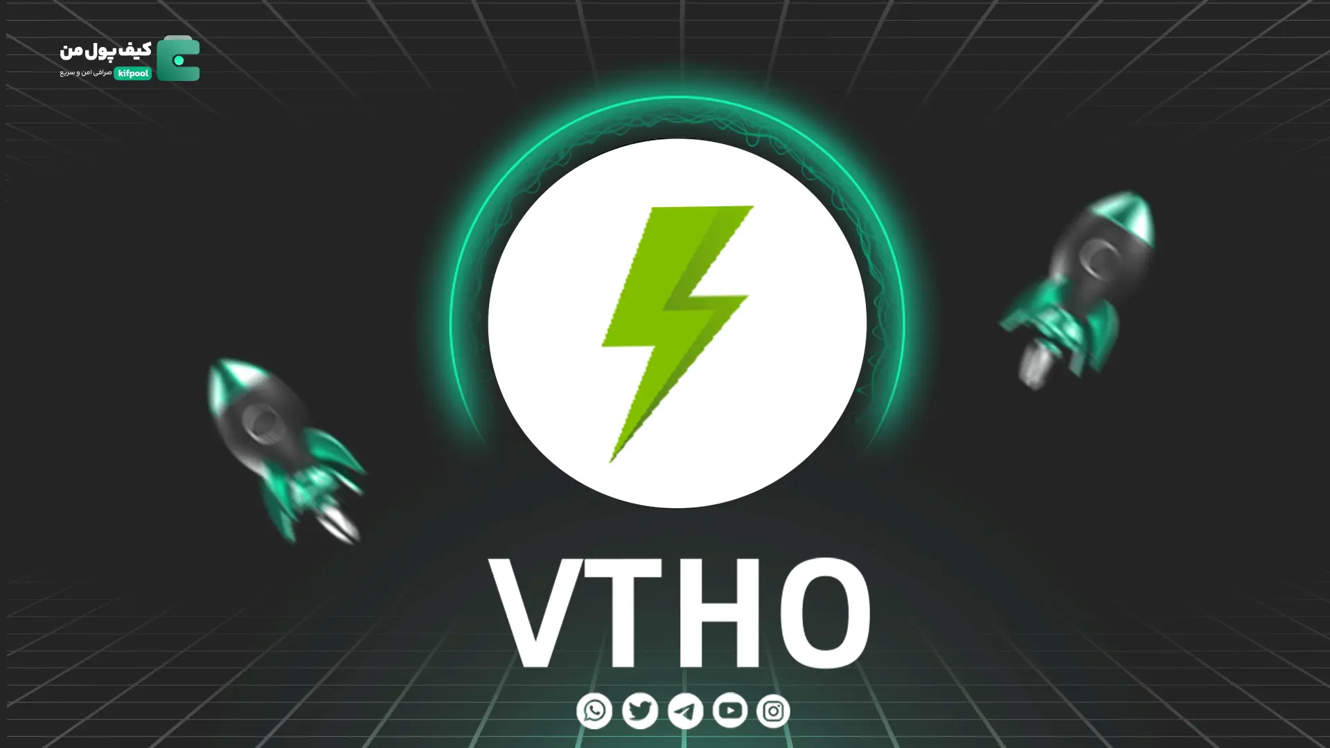 خرید و فروش ارز دیجیتال VTHO | همراه با نمودار حرفه ای | کیف پول من