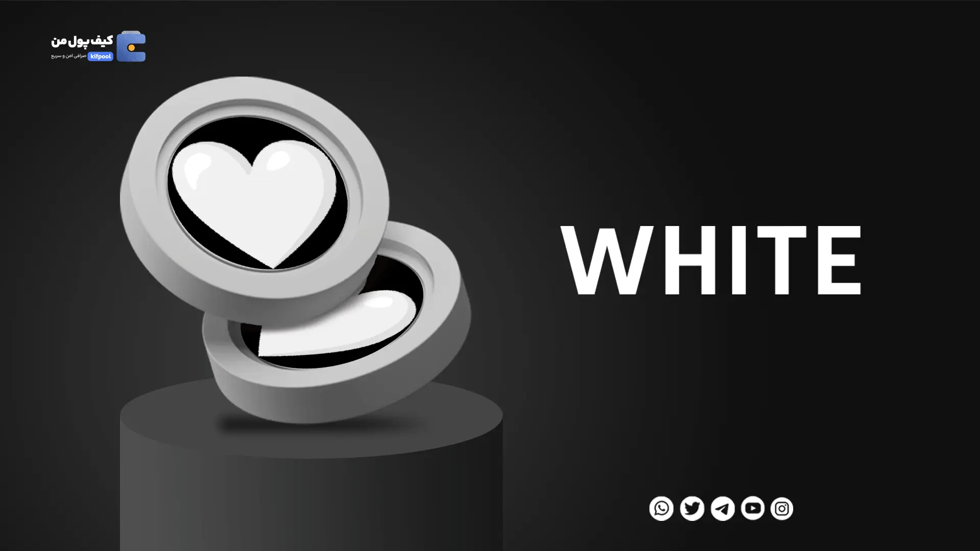 خرید ارز دیجیتال WHITE با کمترین کارمزد | واریز انی به کیف پول