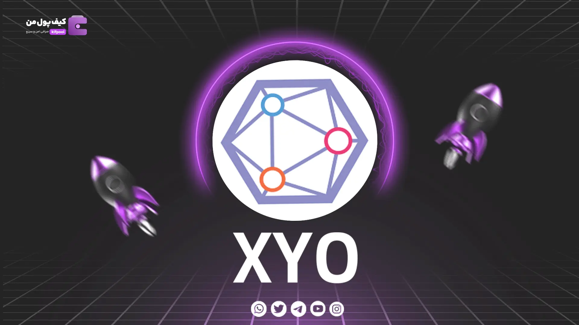 خرید و فروش ارز دیجیتال XYO | همراه با نمودار حرفه ای | کیف پول من