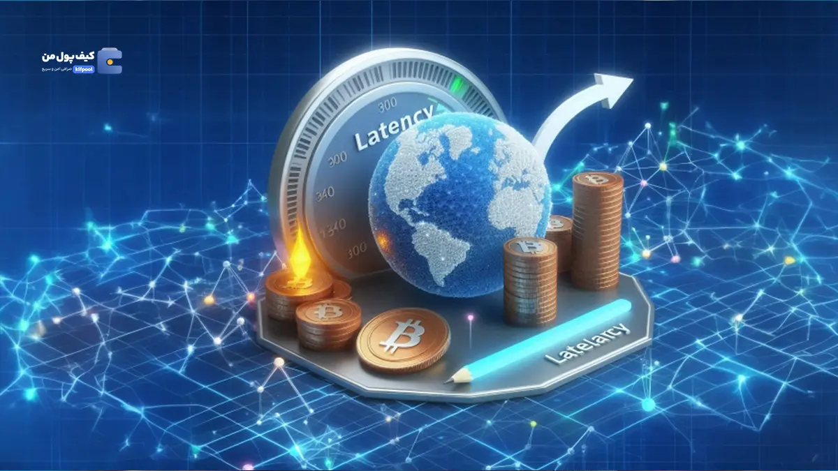 مفهوم تاخیر شبکه | چگونه می‌توان به کمترین تأخیر شبکه (Latency) دست یافت؟ | کیف پول من | خرید تتر