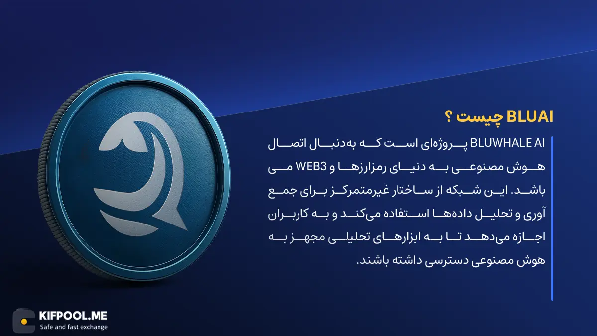 ارز دیجیتال Bluwhale AI چیست؟ | خرید و فروش BLUAI| خرید سریع ارز بلو‌ویل ای‌آی| صرافی ارز دیجیتال کیف پول من