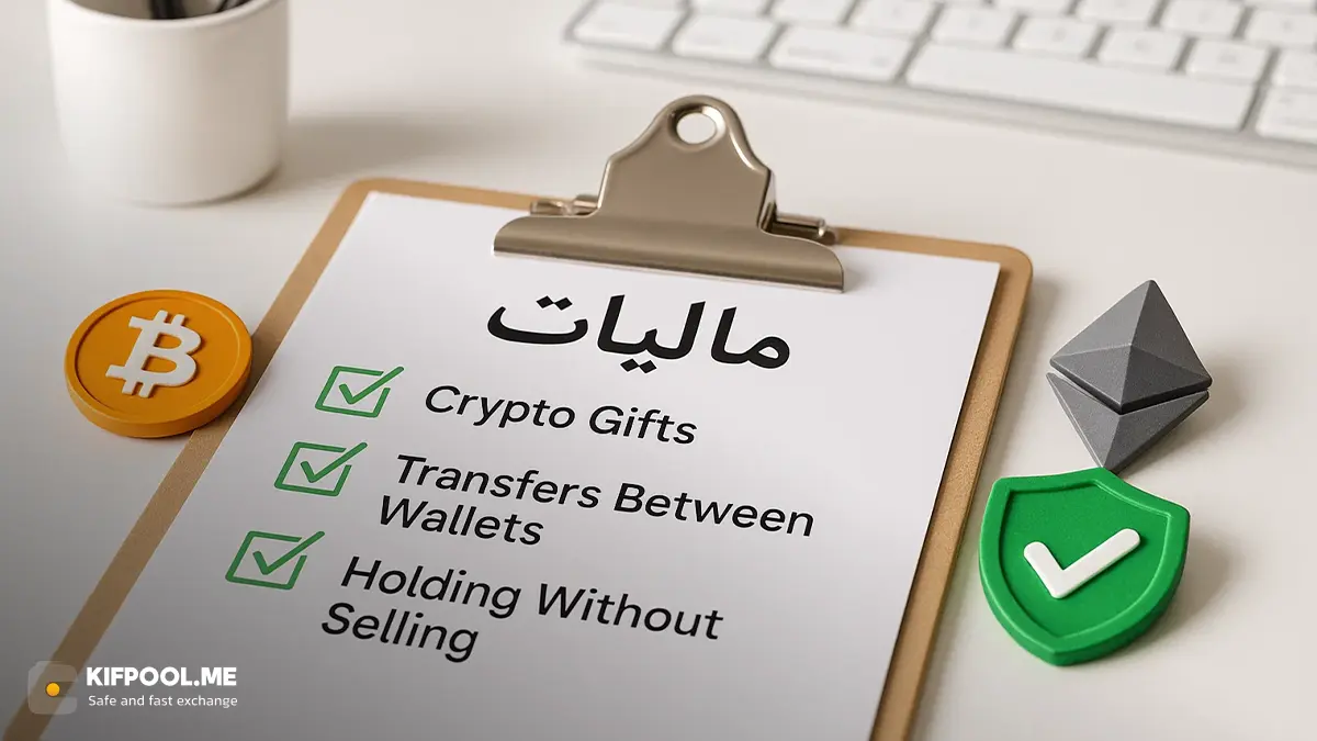 مالیات وارده بر رمزارزها در ایران | موارد معاف از مالیات رمزارزها | صرافی کیف پول من