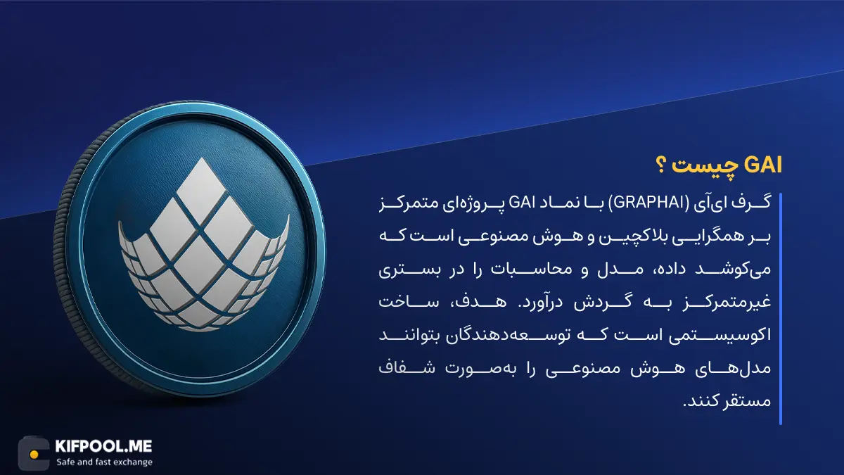 ارز دیجیتال GraphAI چیست؟ | خرید و فروش ارز GAI | خرید سریع ارز گرف ای‌آی | صرافی ارز دیجیتال کیف پول من