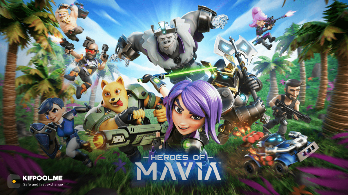 معرفی بازی Heroes of Mavia، یکی از بهترین بازی های NFT در سال 2025 | صرافی کیف پول من