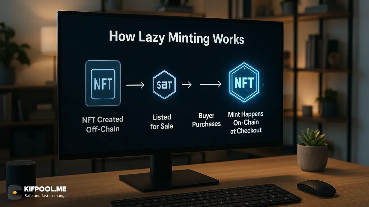Lazy Minting چیست؟ | بررسی نحوه عملکرد Lazy Minting | صرافی کیف پول من