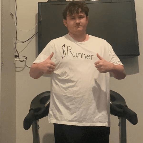 live on treadmill till 100mill