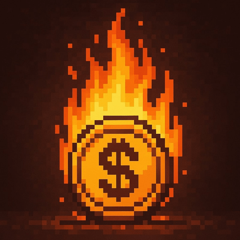 Burning till 10M mc 