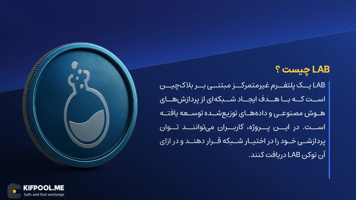 ارز دیجیتال Lab چیست؟ | خرید و فروش LAB| خرید سریع ارز لب| صرافی ارز دیجیتال کیف پول من