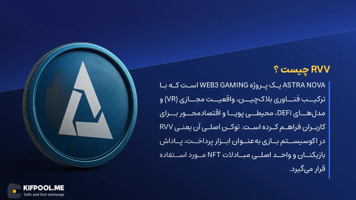 ارز دیجیتال Astra Nova چیست؟ | خرید و فروش RVV| خرید سریع ارز استرا نوا| صرافی ارز دیجیتال کیف پول من