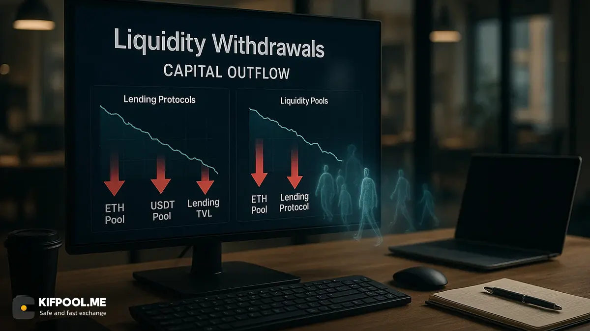 نشانه های بازار نزولی چیست؟ | خروج سرمایه سرمایهگذاران هوشمند از استخرهای نقدینگی | صرافی ارز دیجیتال کیف پول من