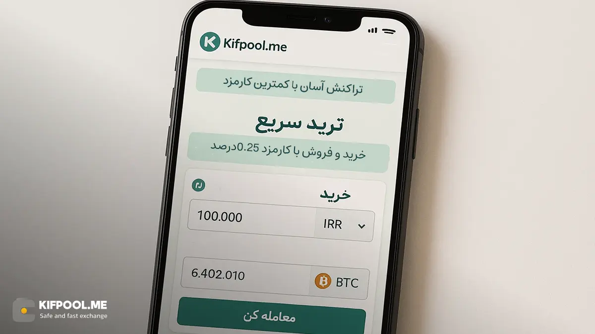 کارمزد معاملات در صرافی کیف پول من | استراتژی هایی برای کاهش کارمزد | صرافی کیف پول من