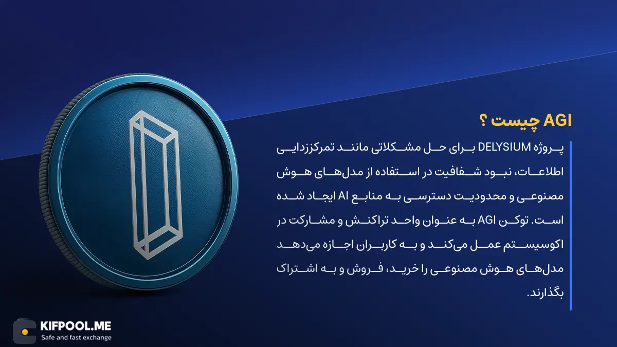 ارز دیجیتال Delysium چیست؟ | خرید و فروش AGI| خرید سریع ارز دلیسیوم| صرافی ارز دیجیتال کیف پول من