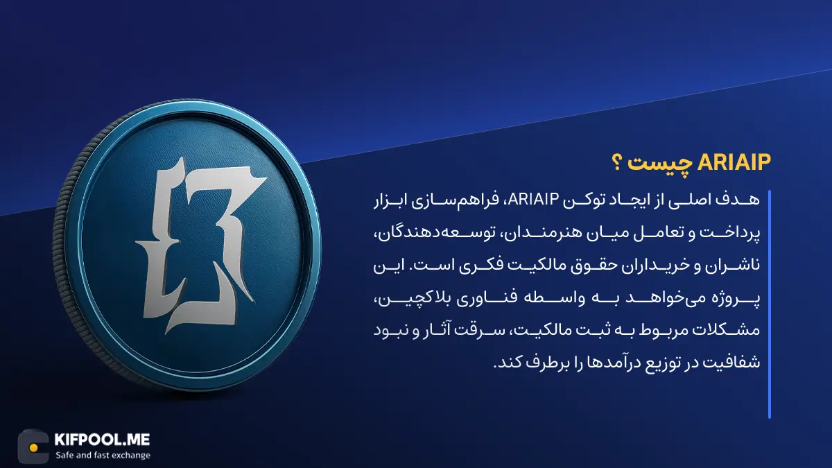 ارز دیجیتال Aria Protocol چیست؟ | خرید و فروش ARIAIP| خرید سریع ارز آریا پروتکل| صرافی ارز دیجیتال کیف پول من